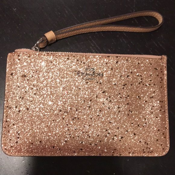 Coach glitter wristlet. - Picture 2 of 4